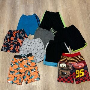 💙Lot of 9 Little Boys Size 5 Shorts and Swim Trunks💙